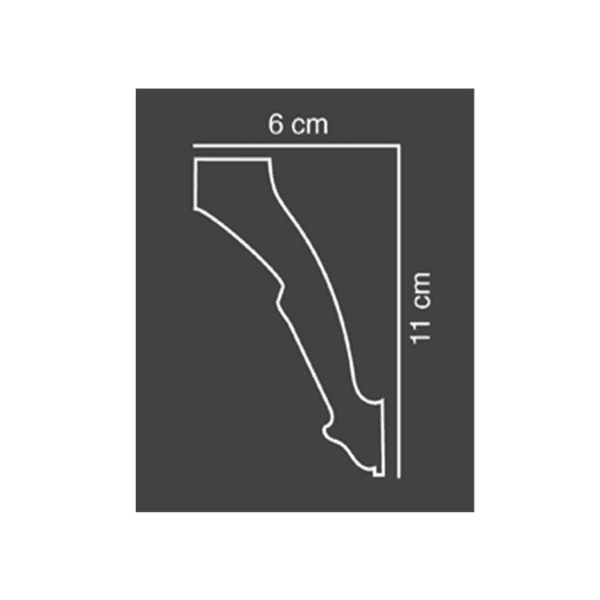 Shabana Futec Cornices 025 11 Cm X 6 Cm Multicolorx1 1 New
