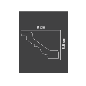 Shabana Futec Cornices 048 5 5 Cm X 8 Cm Multicolorx1 1 New