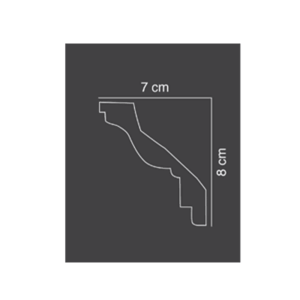 Shabana Futec Cornices 049 8 Cm X 7 Cm Multicolorx1 1 New