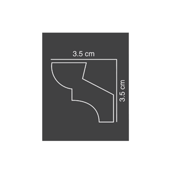 Shabana Futec Cornices 053 3 5 Cm X 3 5 Cm Multicolorx1 1 New