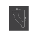 Shabana Futec Cornices 054 5 Cm X 3 5 Cm Multicolorx1 1 New