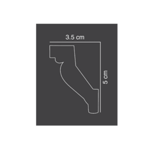 Shabana Futec Cornices 054 5 Cm X 3 5 Cm Multicolorx1 1 New