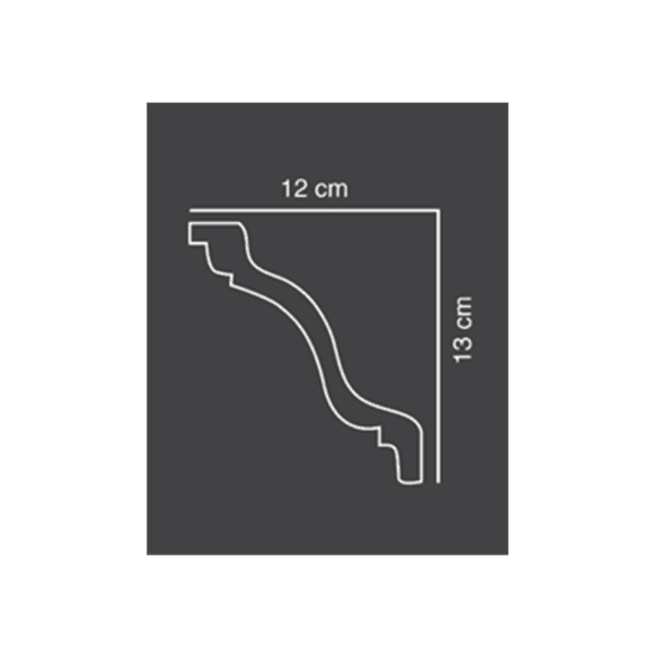 Shabana Futec Cornices 099 13 Cm X 12 Cm Multicolorx1 1 New