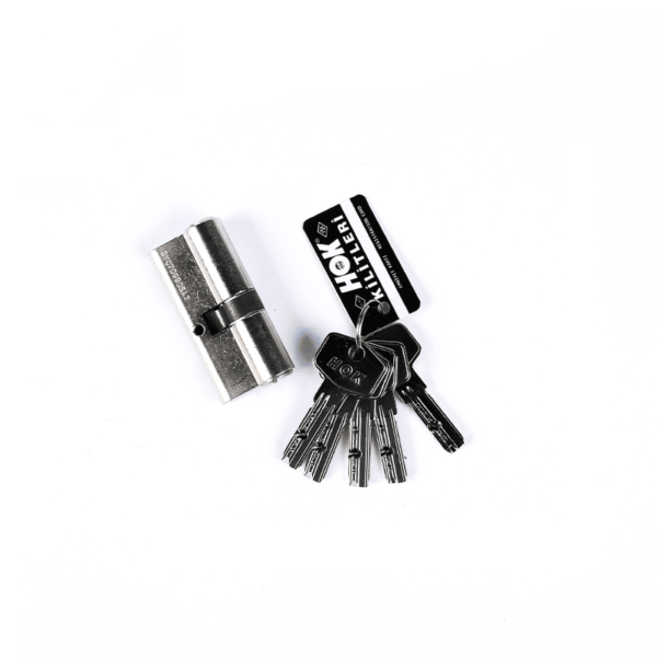 Hok Turkey Nikel Cylinder 5 Dimple Keys Silver