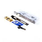 Stv Italian Door Lock With Cylinder 5 Keys   Oxide