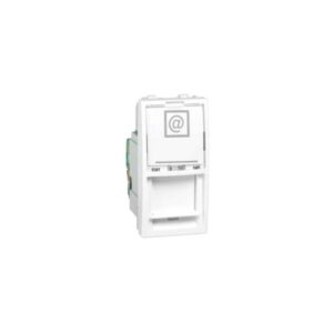 Shabana Schneider Cat 5 Data Electric Socket Outlet White 1 New