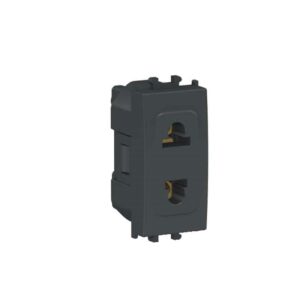 Shabana Schneider Euro Type A Electric Socket Outlet Black 1 New
