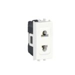 Shabana Schneider Euro Type A Electric Socket Outlet White 1 New