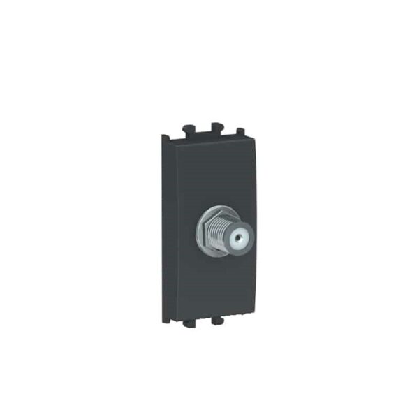 Shabana Schneider Tv Sat Electric Socket Outlet Black 1 New