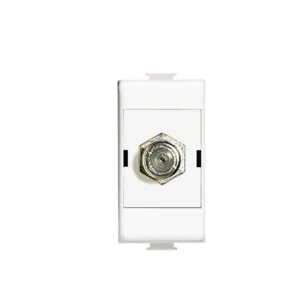 Shabana Schneider Tv Sat Electric Socket Outlet White 506 1 New