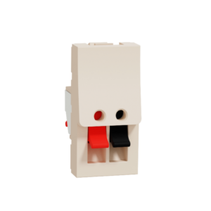 Schneider Modular Audio Socket- Beige