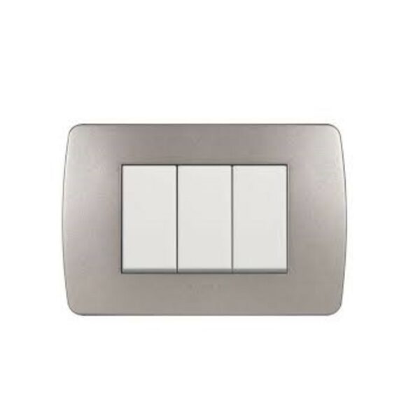 Shabana Stores Bticino Matix 3 Hole Cover Frame Beige