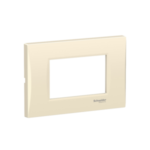 Shabana Stores Schneider 3 Hole Cover Frame Cream New