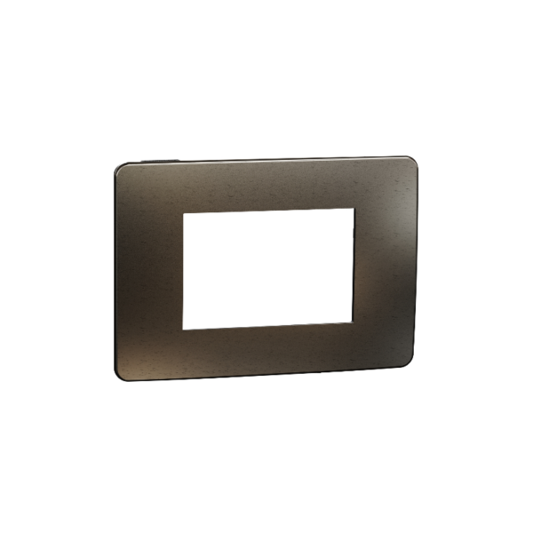 Shabana Stores Schneider Cover Fram 3 Slot Black Aluminum New