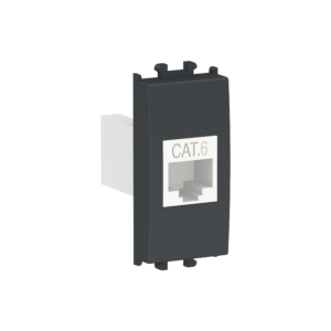 Schneider Data Socket Cat 6 Black
