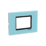 Schneider Glass 3 Holes Cover Frame   Blueblack