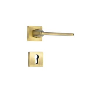 Shabana Stores Doganlar Door Handle Set With Cylinder 4 Pcs Oxide New