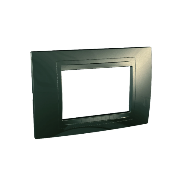 Shabana Stors Schneider Ellegro Cover Frame 3 Slot Bronze New