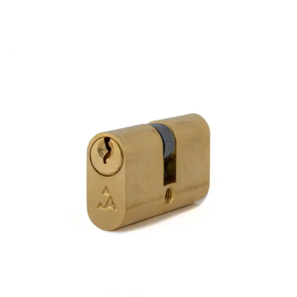 Al-ahram Oval Alumital Cylinder 54 Mm 3 Keys - Copper