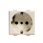 Bticino Matix Schuko Socket 16a  250v  White
