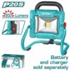 Total Lithium-ion Portable Lamp 20v - Without Battery And Charger