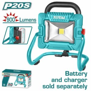 Total Lithium-ion Portable Lamp 20v - Without Battery And Charger