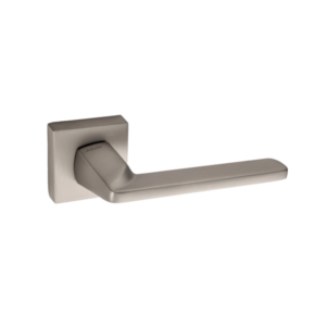 Rosette Dognlar Turkish Radya Bathroom Door Handle Set - Satin