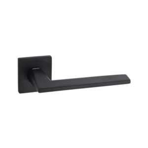 Rosette Dognlar Turkish Terra Cylinder Door Handle Set – Matt Black