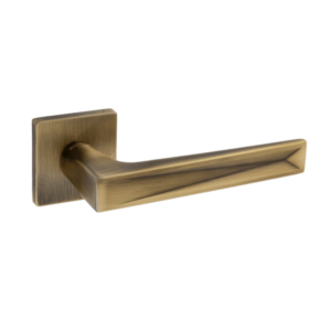 Rosette Dognlar Turkish Verita Cylinder Door Handle Set – Yellow Oxide