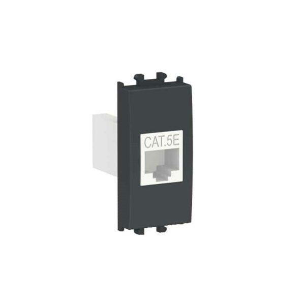Shabana Stores Schneider Cat 5 Datawan Electric Socket Outlet Black 1 New