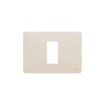 Schneider New Unica Cover Frame 1 Slot   Beige
