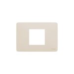 Schneider New Unica Studio Cover Frame 2 Slots   Beige