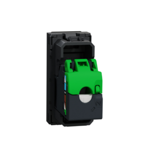 Shabana Stores Schneider Telephone Socket Black 2 New