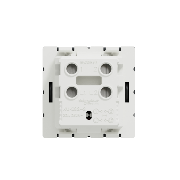 Shabana Stores Schneider Air Conditioner Switch With Bulb 32 Amp Black 1 New
