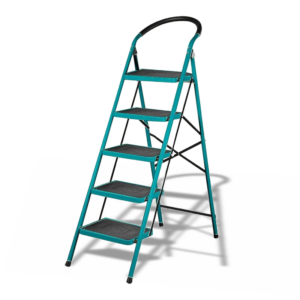 Total Steel Ladder 5 Steps-1.5m