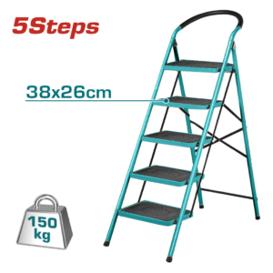 Total Steel Ladder 5 Steps-1.5m