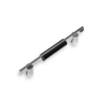 Shabana Stores Furniture Handle 12 Cm Chrome Black 2 New