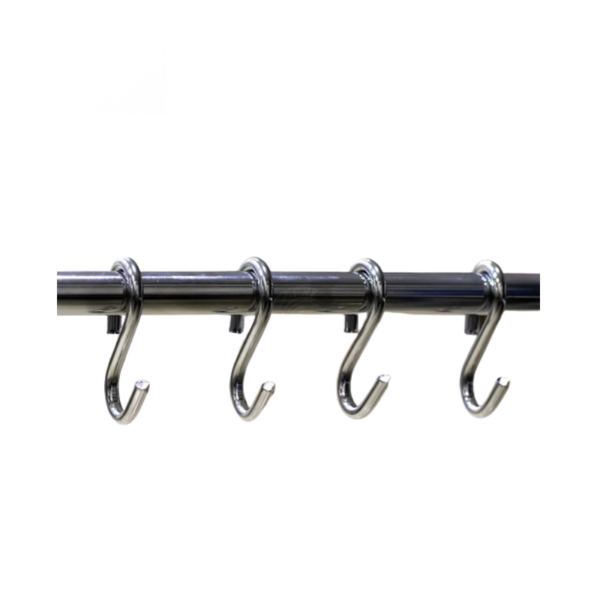 Shabana Stores Kitchen Pipe 1m Pipe Wall Cantilever Walnut Walnut 5 Pieces Of S Hook For Use3 Final