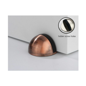 Semi-circular Door Stop - Red Oxide