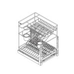 ترولى 40 سم متعدد Ptj025e Final