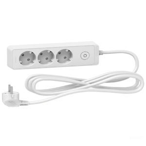 Schneider Unica Electric Extension 3 Sockets 3m-white