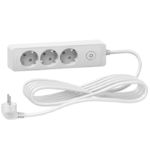 Schneider Unica Electric Extension 3 Sockets 5m white