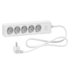 Schneider Unica Electric Extension 5 Sockets 1.5m-white
