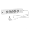 شنايدر مشترك يونيكا 5 فتحات Usb ابيض - 1.5 متر