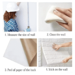 Self adhesive 3d Vinyl Wall Tiles