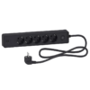 Schneider Unica Electric Extension 5 Sockets + Usb Socket Black-1.5m