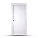 باري وود باب خشب داخلى سادة مضلع كود Mp113 02 ابيض   8090سم