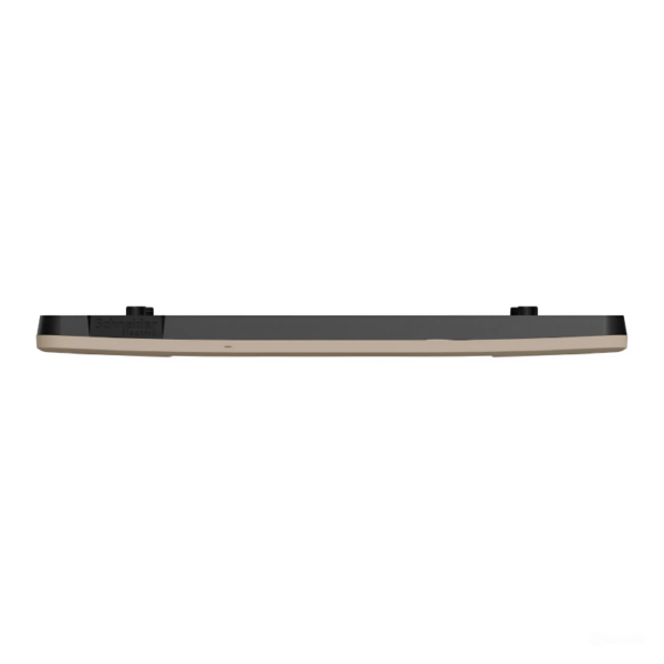 Schneide Cover Frame New Unica 3 Gang – Dark Beige/black
