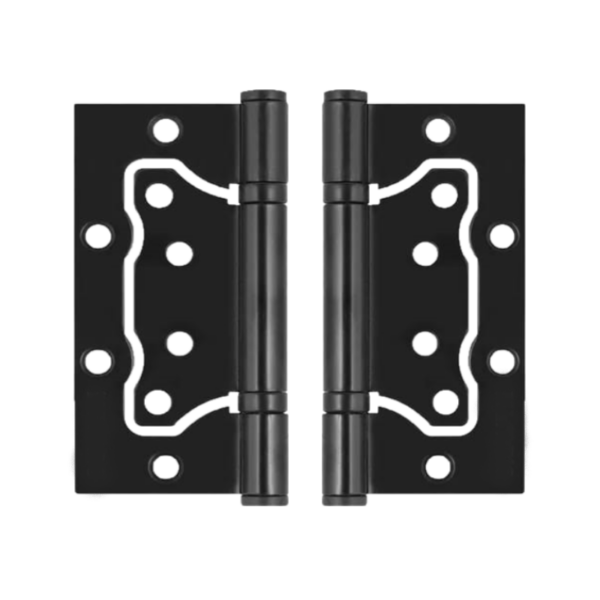 Sliding Door Hinge Kit Without Button  Black