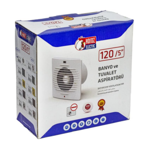 Horoz Turkish Extractor Hood 12cm - White